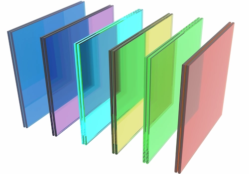 A type of sound-insulating and heat-insulating energy-saving glass